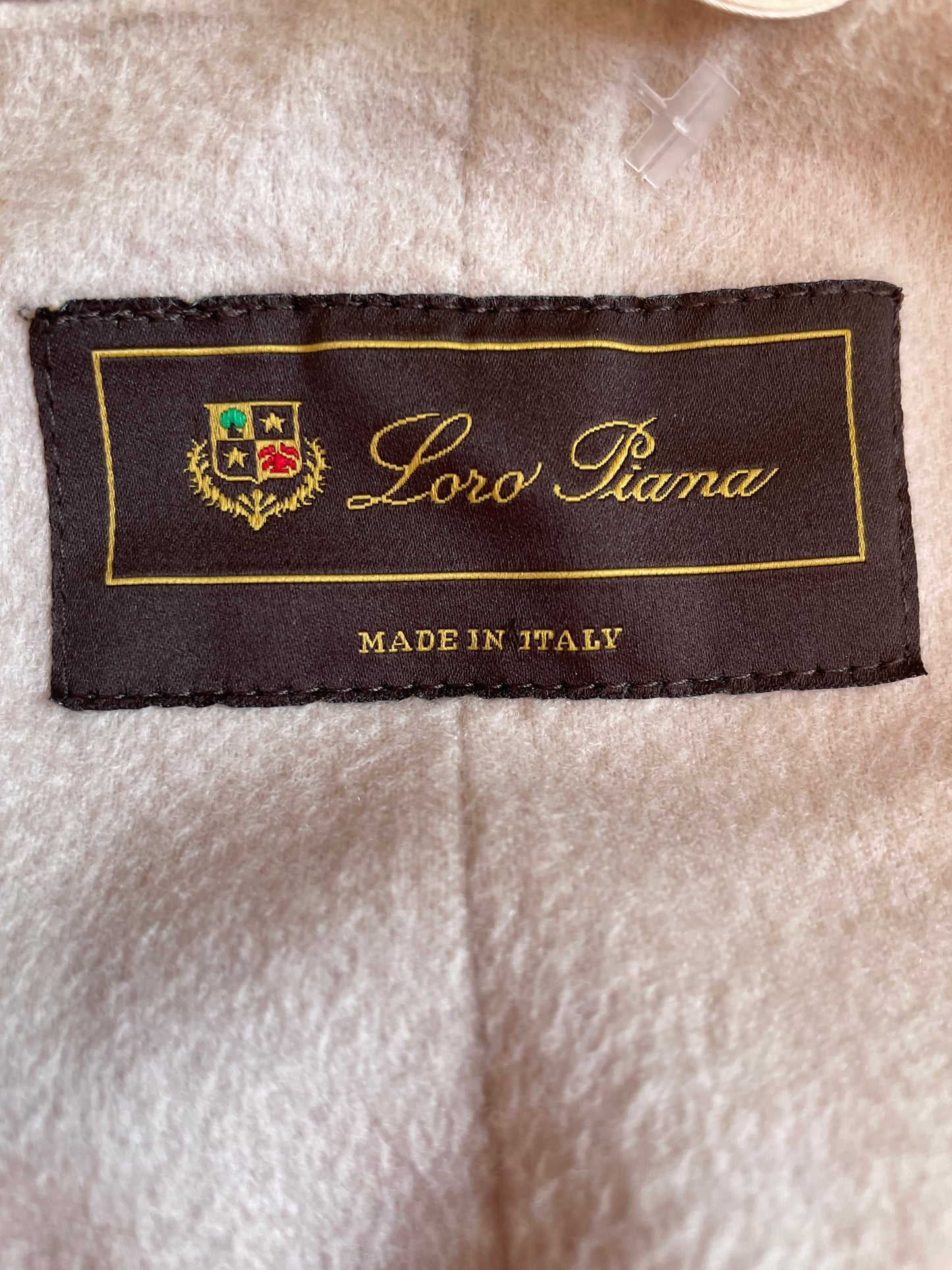 LORO PIANA Cream Cashmere Jacket, Size Small, IT 40