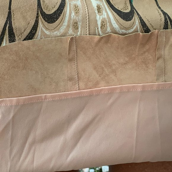 ROBERTO CAVALLI Suede Skirt, Size Medium