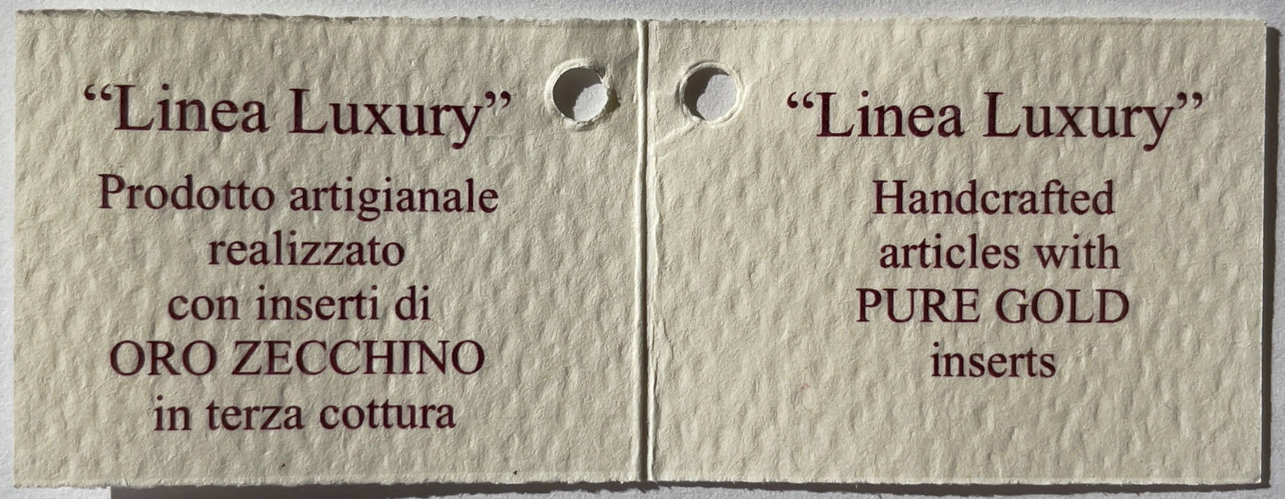 Silver with Purple Flower Small Round Necklace