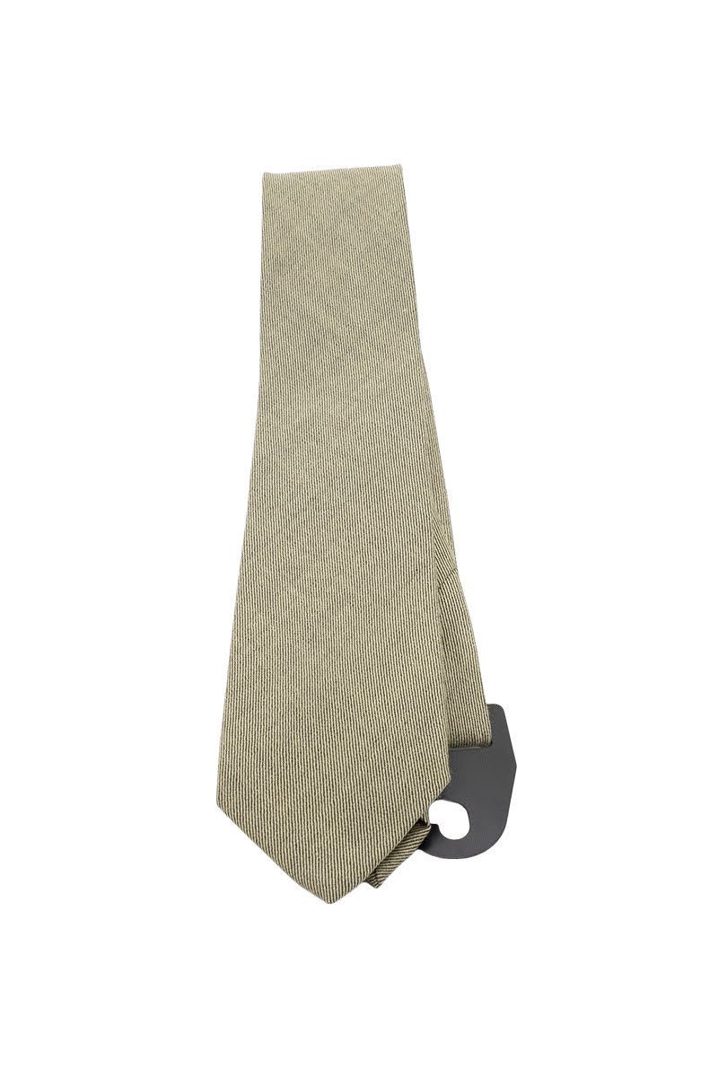 Wool & Cashmere Blend Tan Wool & Cashmere Tie (Amedeo Altieri)