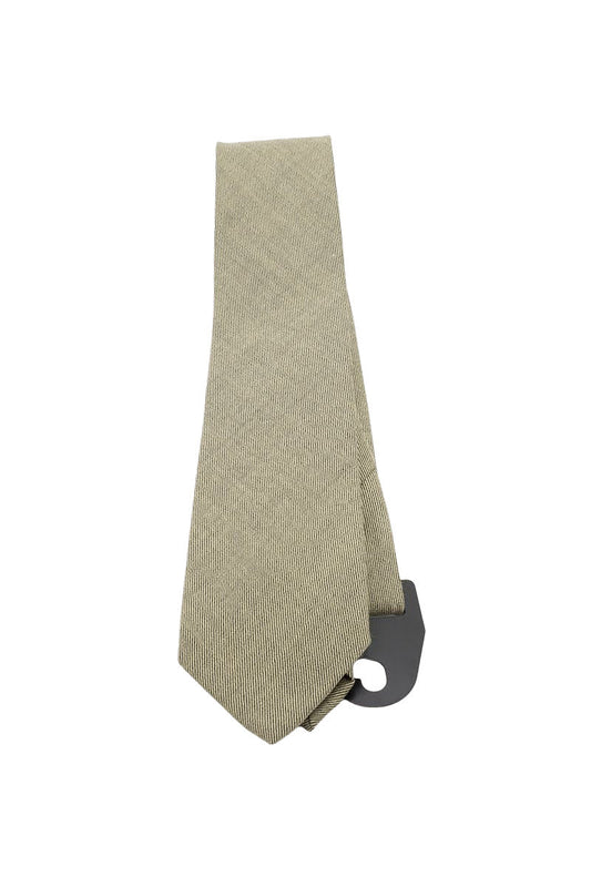 Wool & Cashmere Blend Tan Wool & Cashmere Tie (Amedeo Altieri)