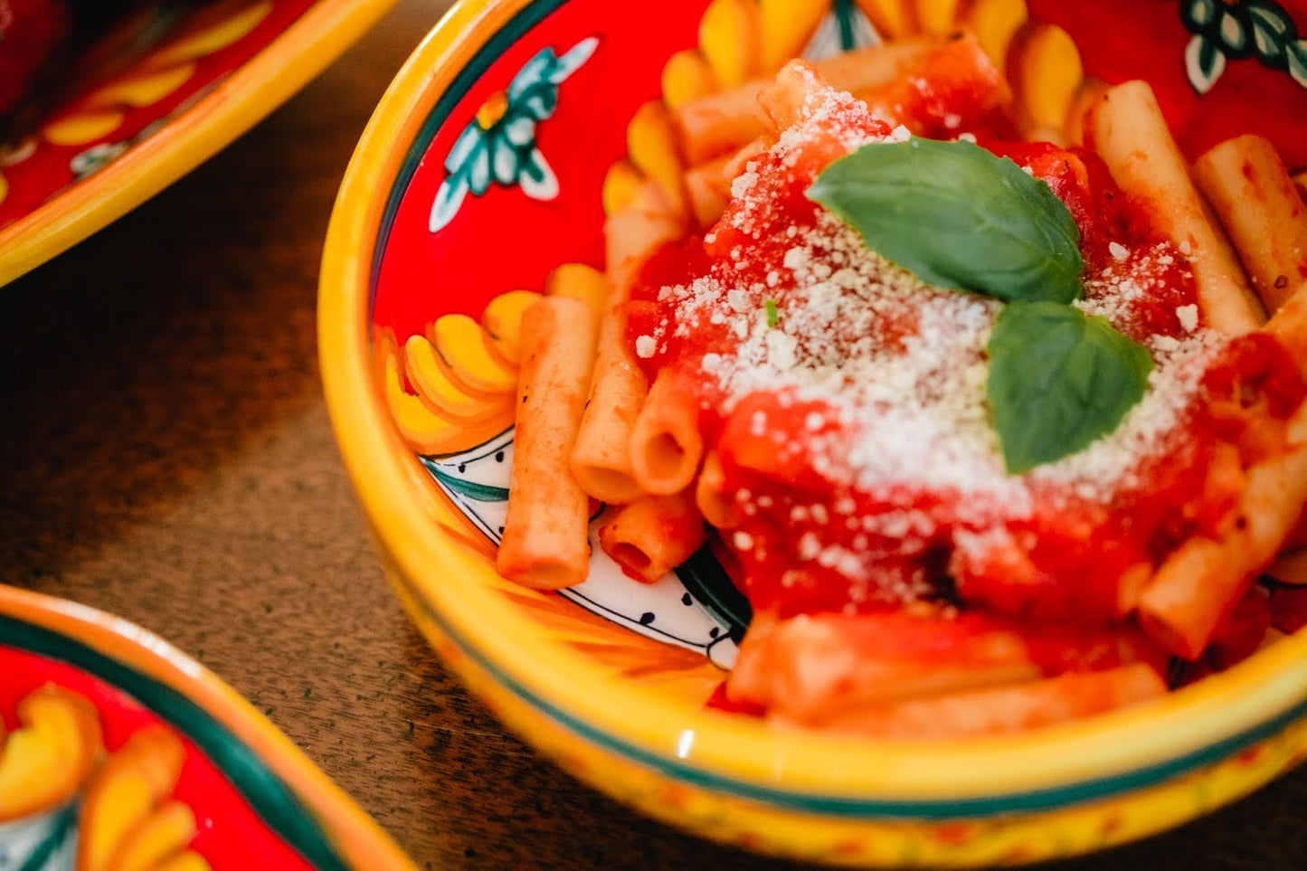 RED MARICA 10 inch Low Bowl (scodella)