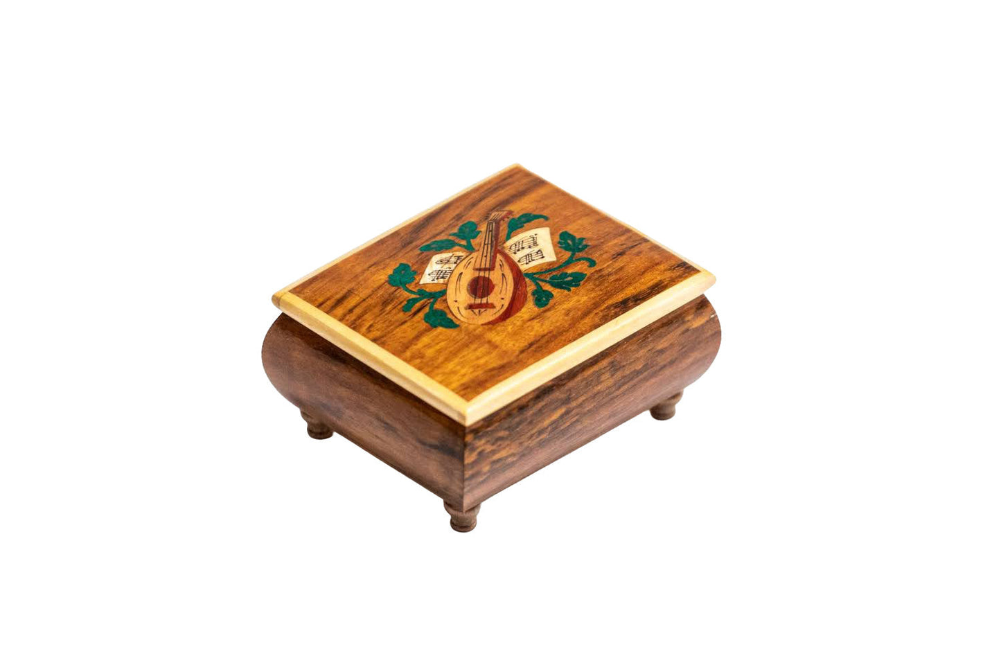 Sorrento Music Box Brown Violin in Glossy finish