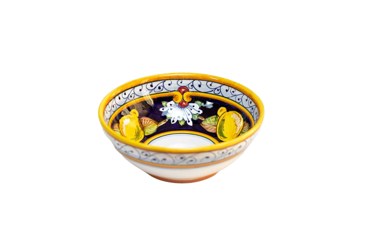 LEMONS BLU NAVY 10 inch Serving Bowl (scodella)