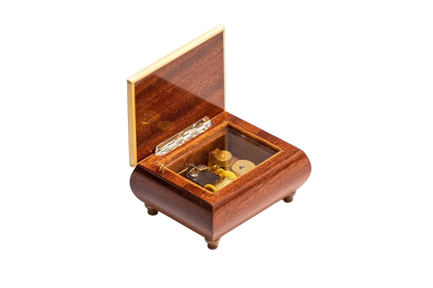 Sorrento Music Box Brown Violin in Glossy finish