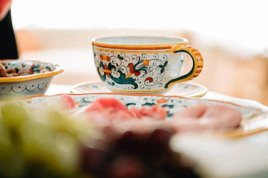 RICCO DERUTA Cappuccino Cup and Saucer Set