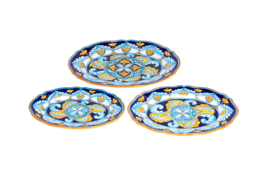 BLU VARIO MARIA Scallop Oval 13 inch Tray