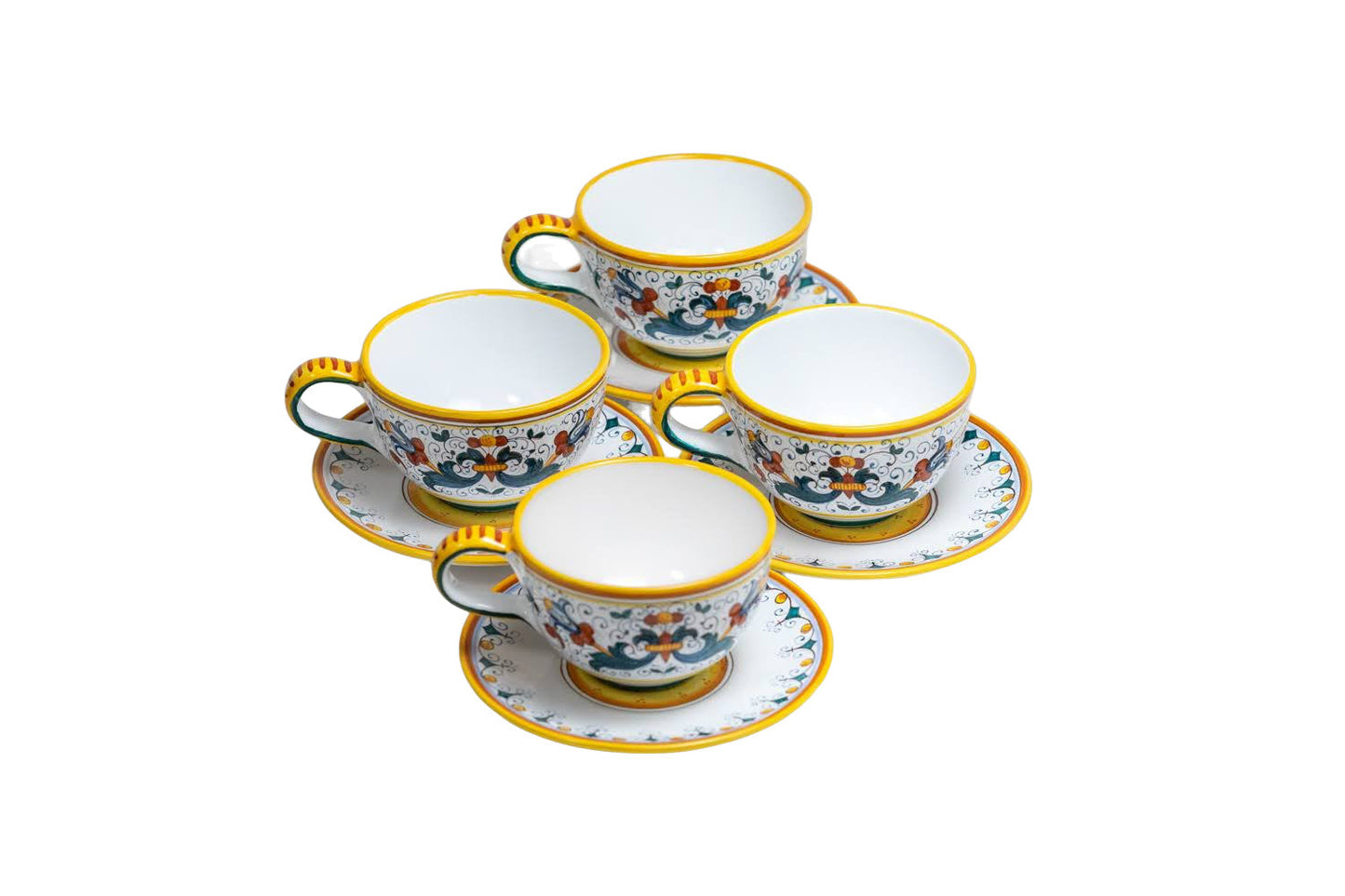 RICCO DERUTA Cappuccino Cup and Saucer Set