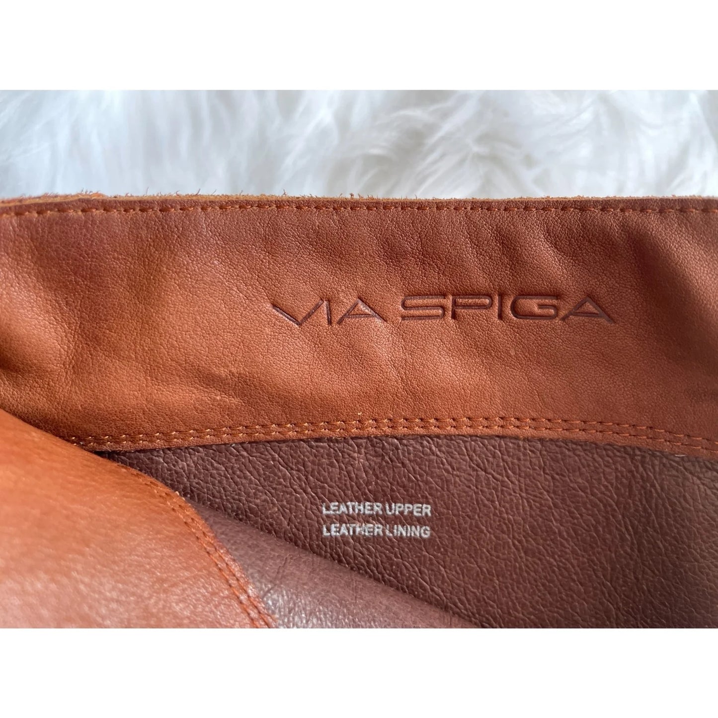 VIA SPIGA Brown Suede Riding Boots – Size 6.5