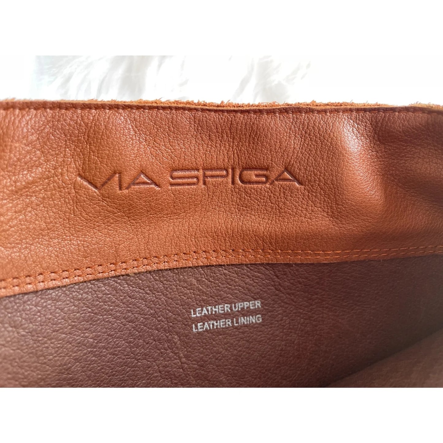 VIA SPIGA Brown Suede Riding Boots – Size 6.5