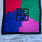 GIVENCHY 1990's Vintage Givenchy Parfums Block Colour Logo Scarf