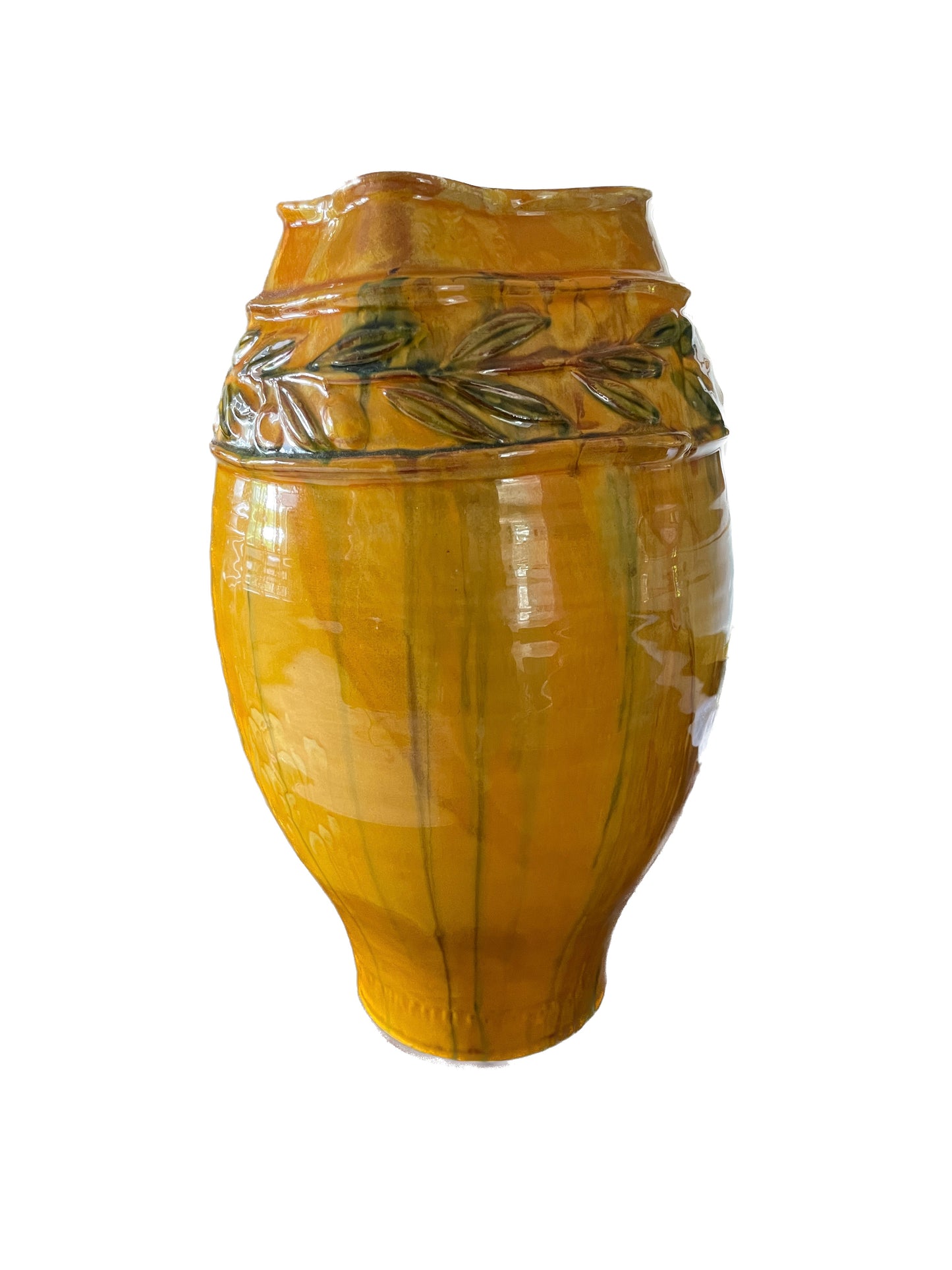 Majolica Terra Cotta Pitcher