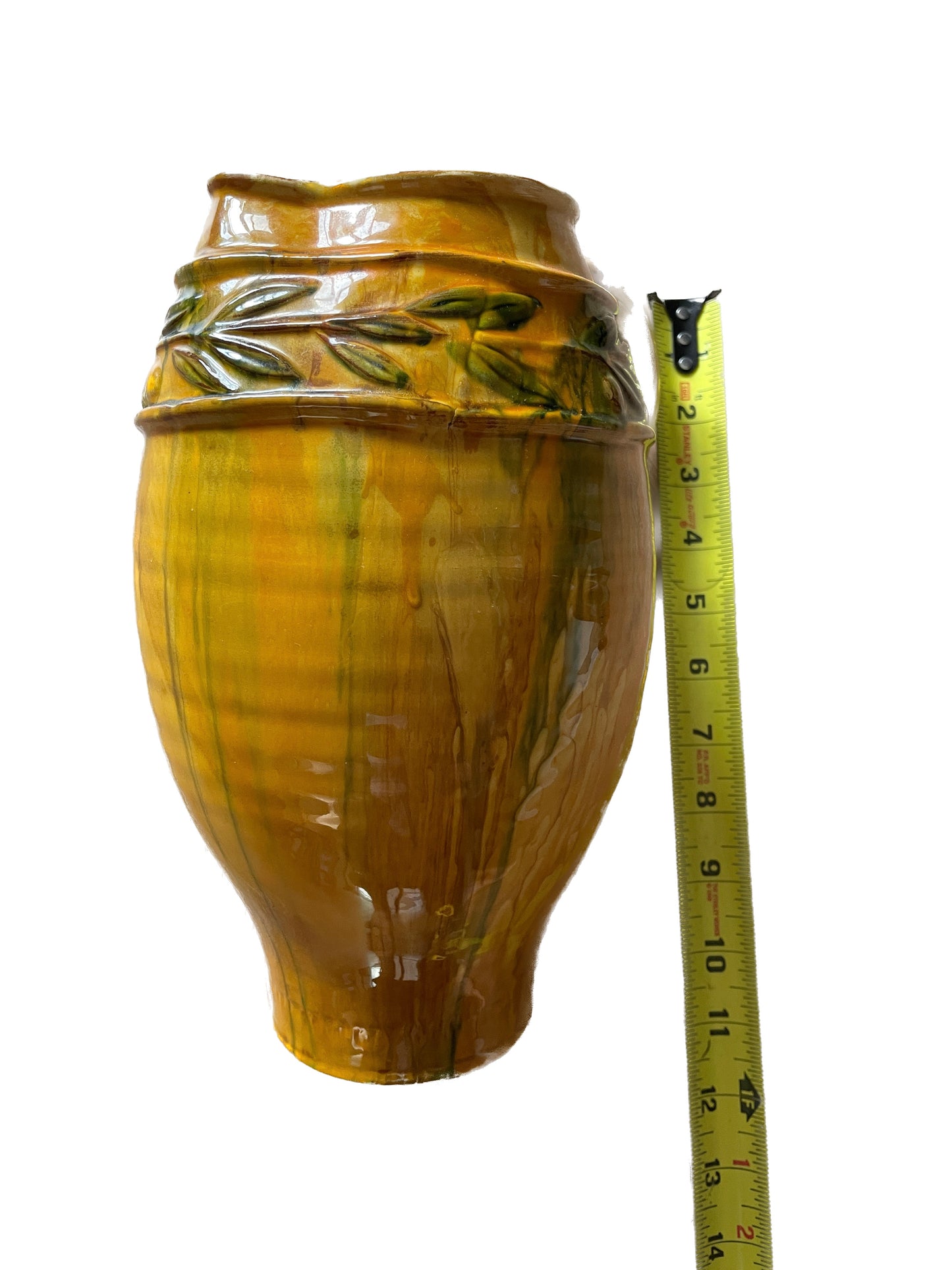 Majolica Terra Cotta Pitcher