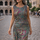 ETRO Paisley Wrap-Front Tank Dress – Made in Italy (EU 44)