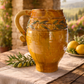 Majolica Terra Cotta Pitcher