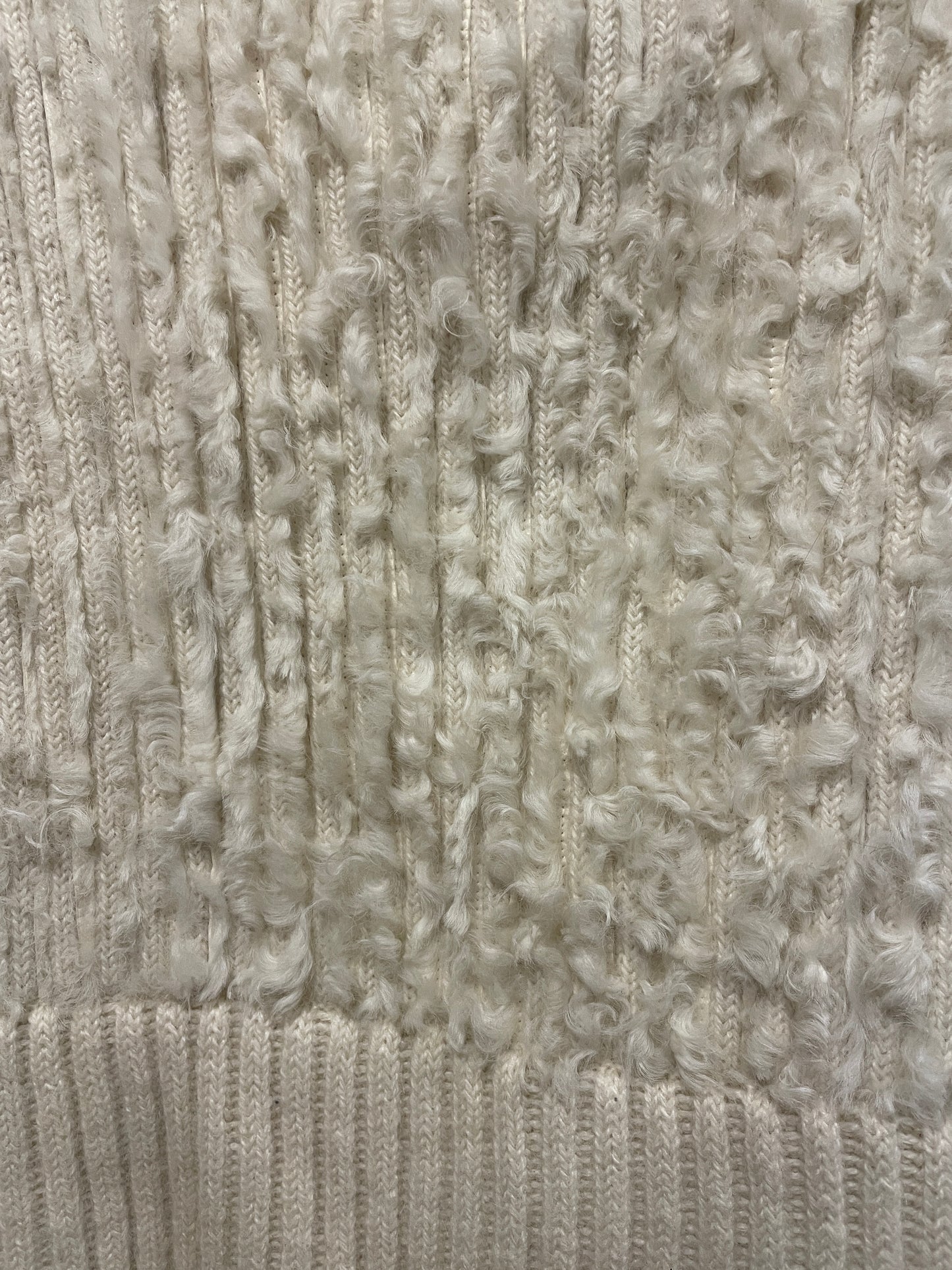 Cedric Charlier Ivory Alpaca Blend Sweater | Made in Italy