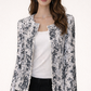 SEN Milan Sequin Jacket – Black & White