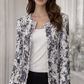 SEN Milan Sequin Jacket – Black & White