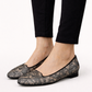 Valentino Garavani Caviar Crystal Lace Smoking Slippers