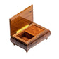 Sorrento Music Box Dark Brown Swirls in Glossy finish