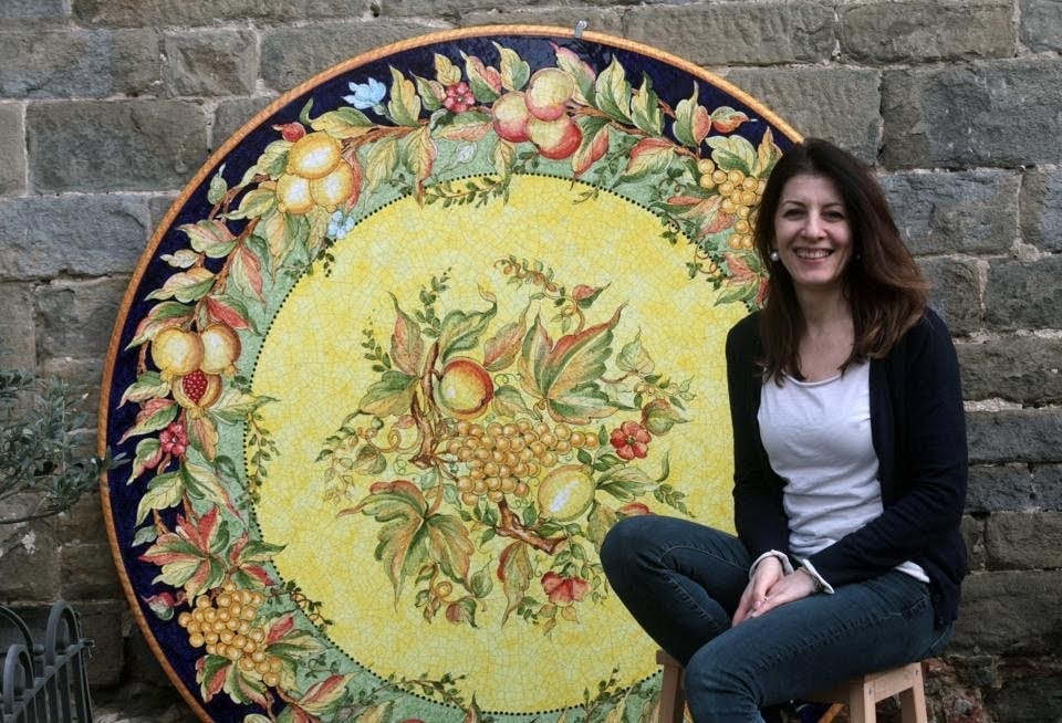 BLU VARIO MARIA Rosette Platter