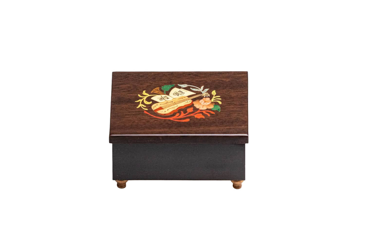 Sorrento Music Box Dark Brown Violin in Matte finish