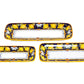 LEMONS BLU NAVY 21.25 inch Rectangle Tray