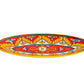 RED MARICA 8 inch Oval Tray