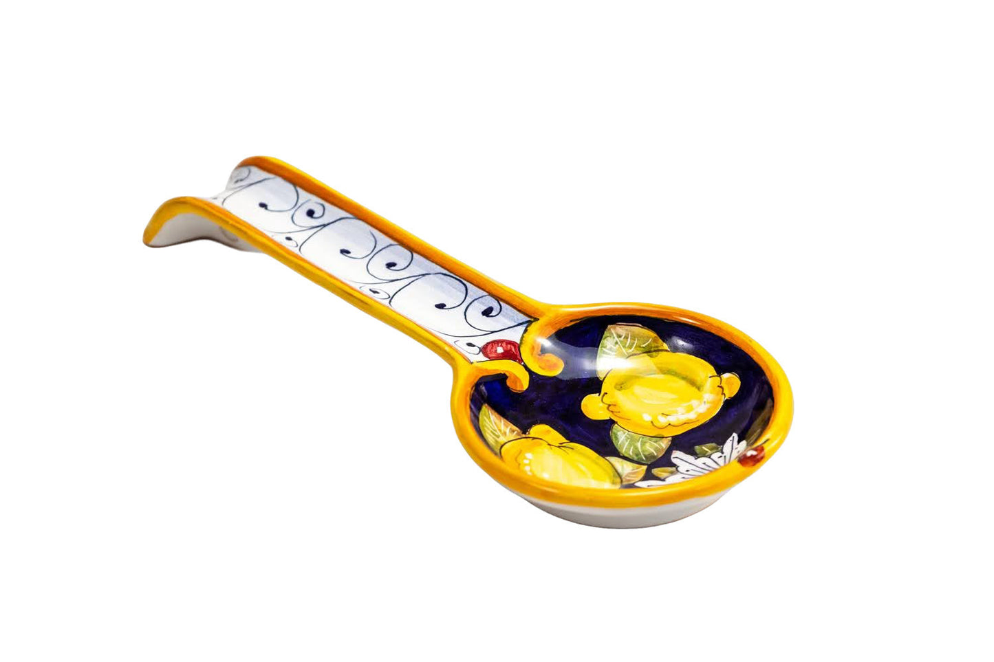 LEMONS BLU NAVY Spoon Rest