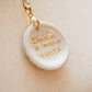 Linea LUXURY Gold and Blue Butterfly Small Round Necklace