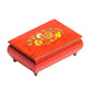 Sorrento Music Box Red Floral in Glossy finish