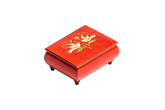 Sorrento Music Box Red Dove in Glossy finish