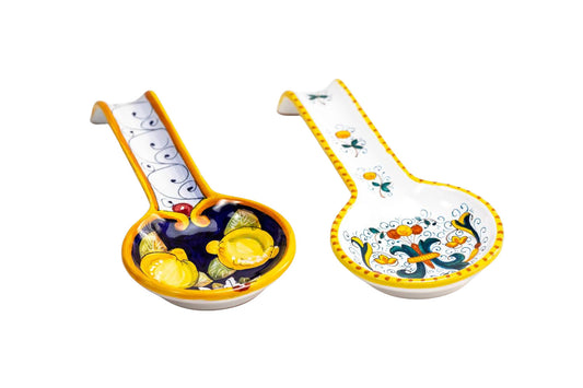 LEMONS BLU NAVY Spoon Rest