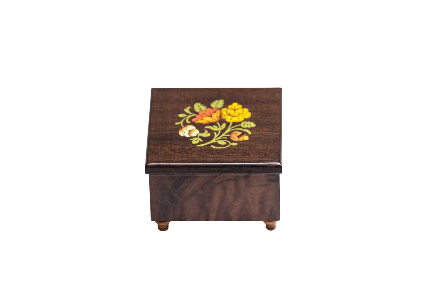 Sorrento Music Box Brown Floral in Matte finish