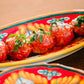 RED MARICA 16.5 inch Oval Tray