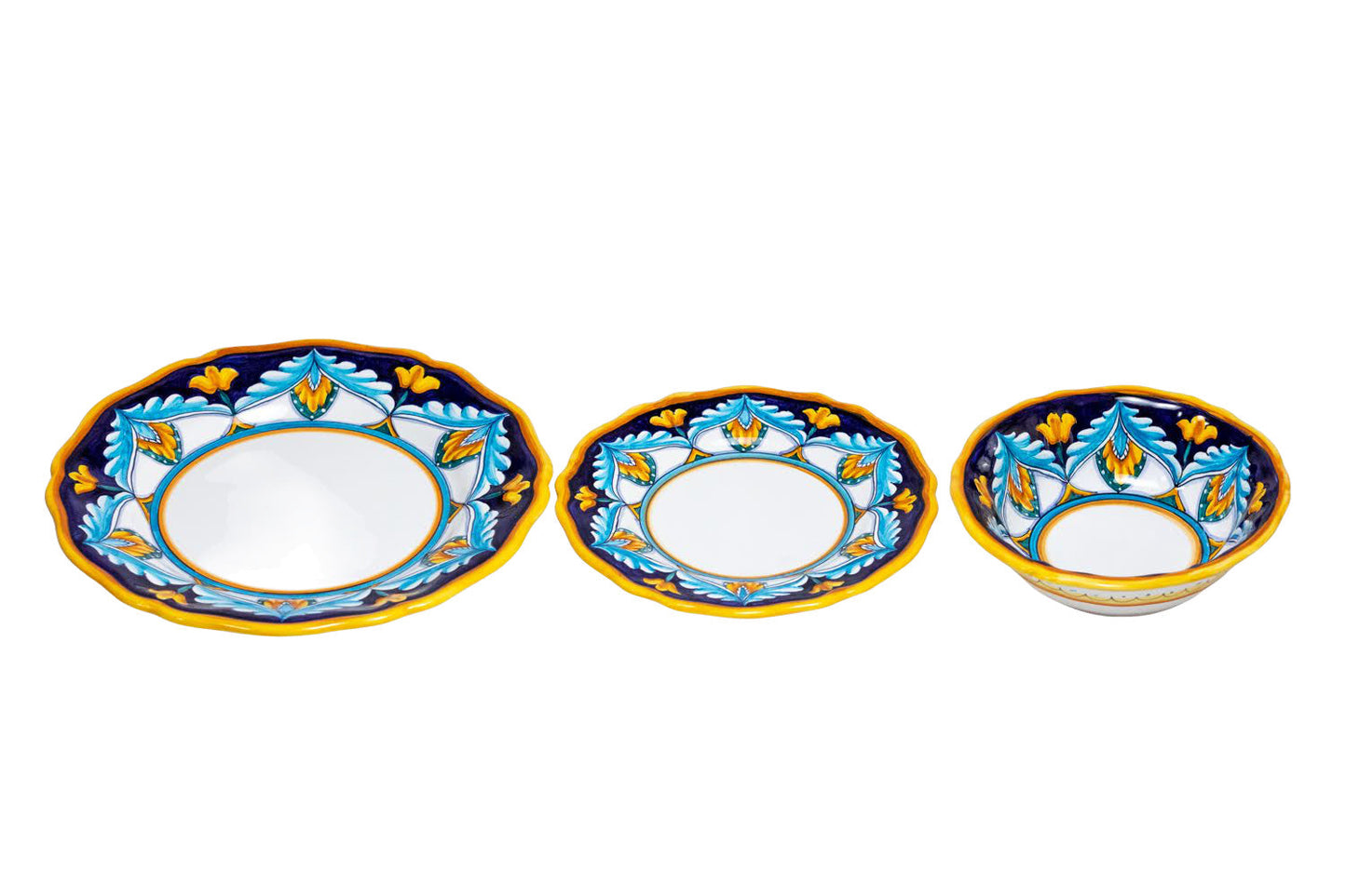 BLU VARIO MARIA Scallop 11 inch Plate