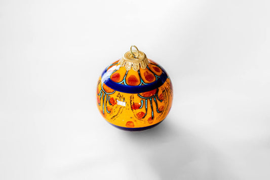 SICILIAN ENNA Round Christmas Ornament