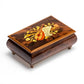 Sorrento Music Box Medium Brown Violin in Glossy finish
